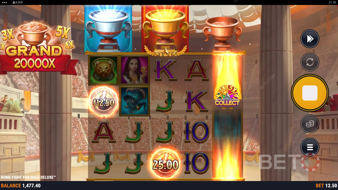 Rome Fight For Gold Deluxe Überprüfung durch BETO Slots
