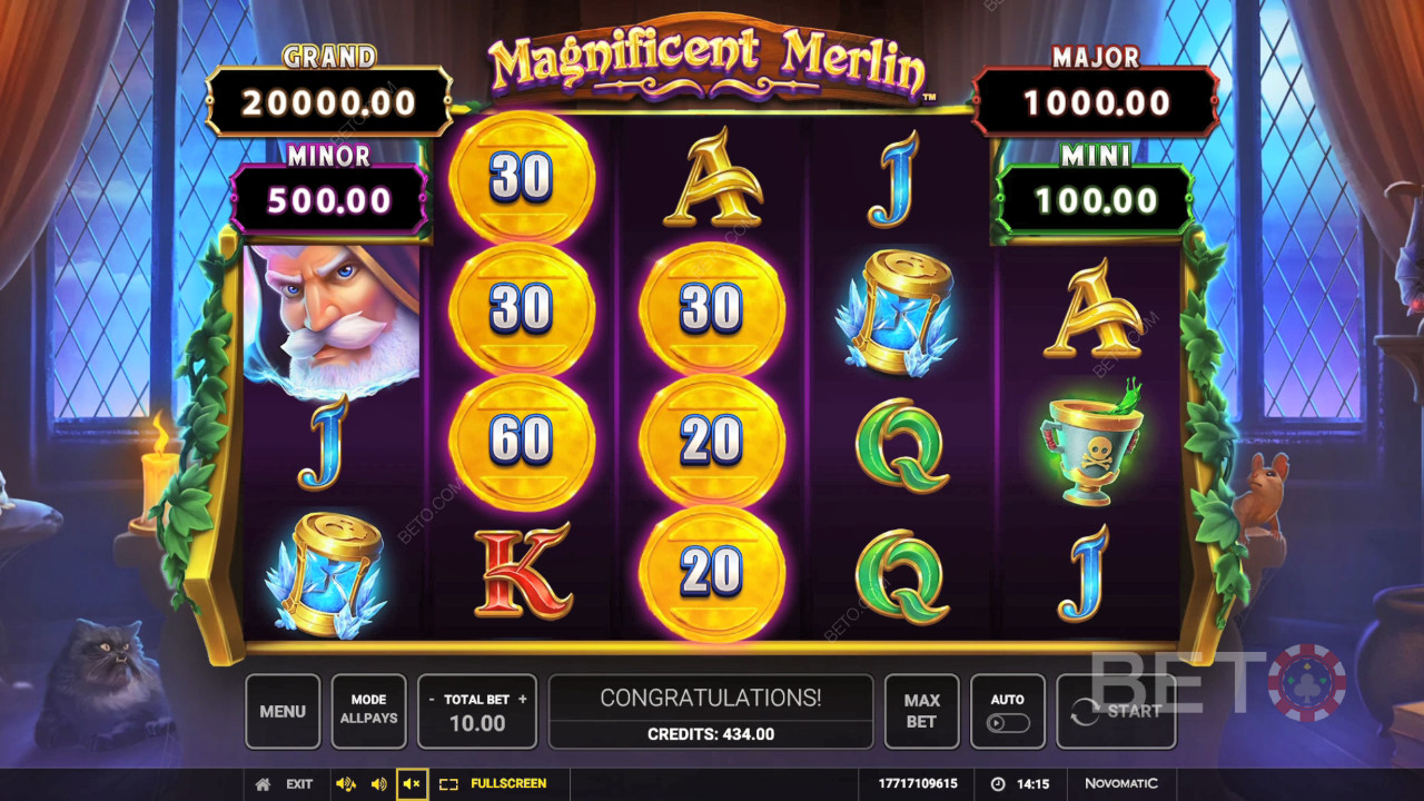 Magnificent Merlin Überprüfung durch BETO Slots