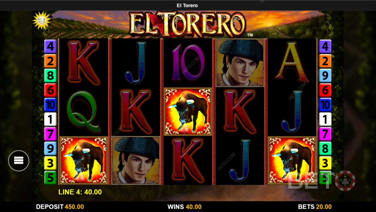 Die Bonusfunktionen in El Torero erklärt von Reel Time Gaming