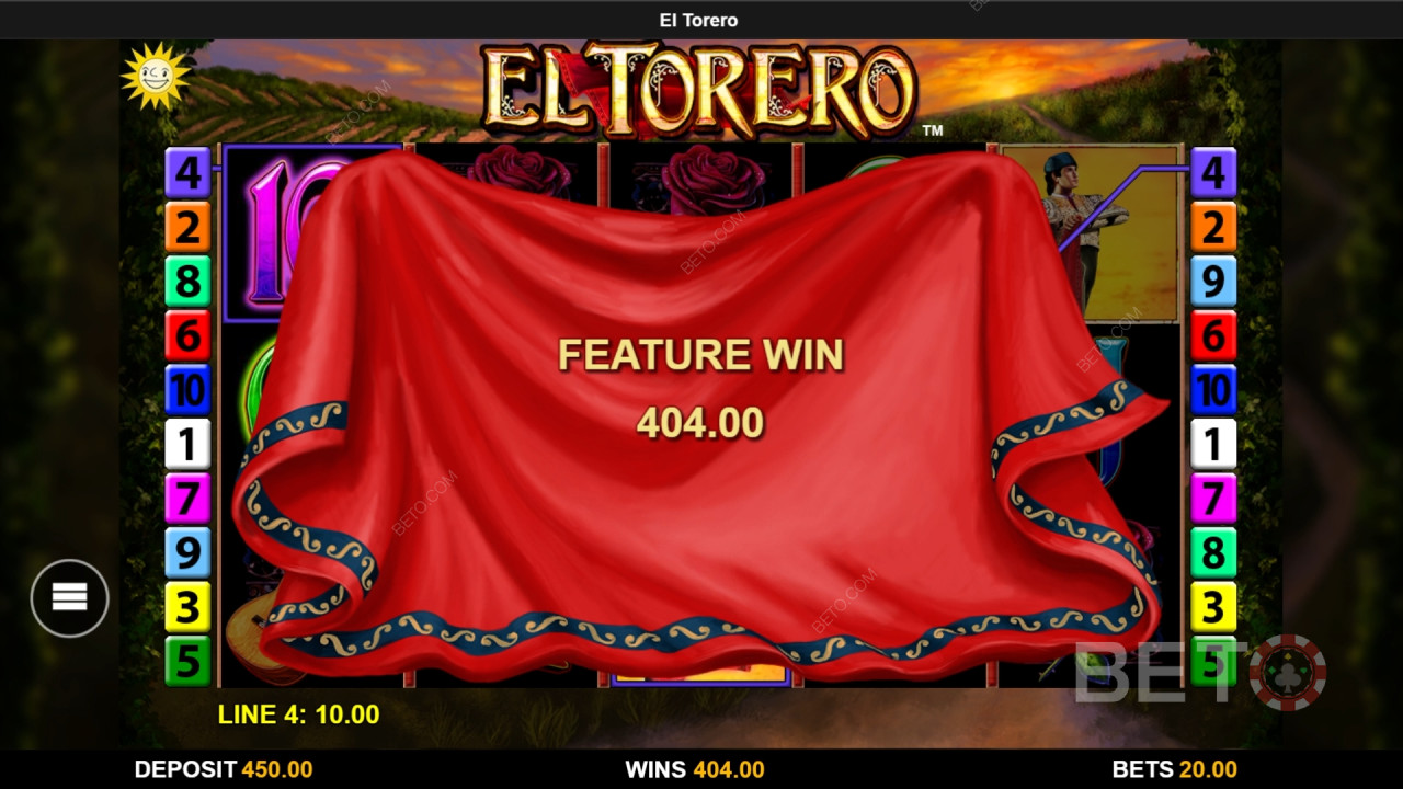 El Torero: Ein Spielautomat Sollten Sie ihn drehen?