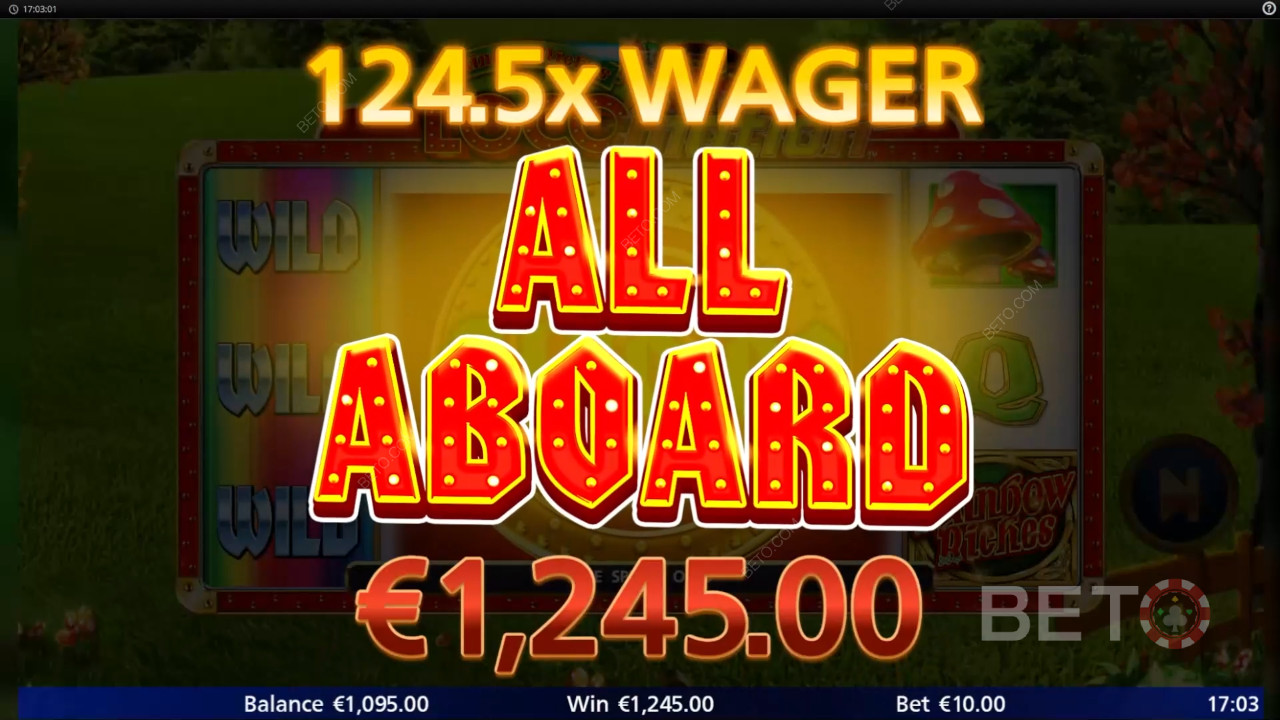 Ist Rainbow Riches Locomotion Slot es wert?
