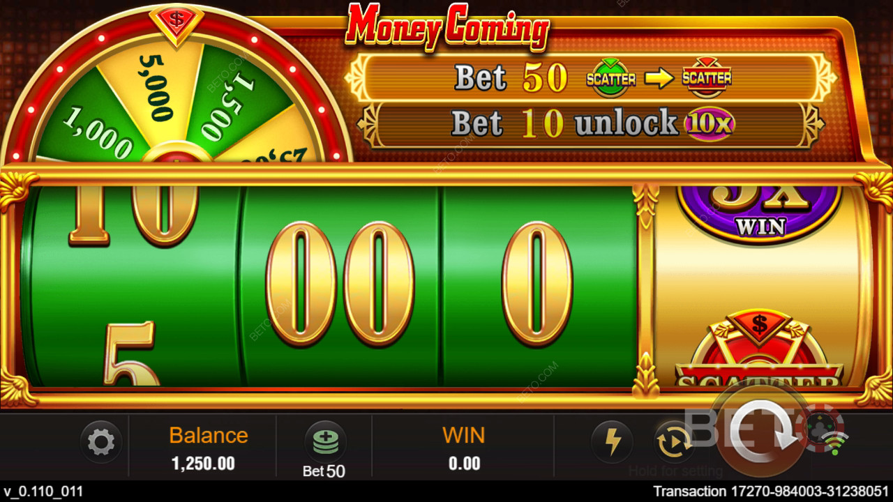Fazit für Money Coming Video Slot