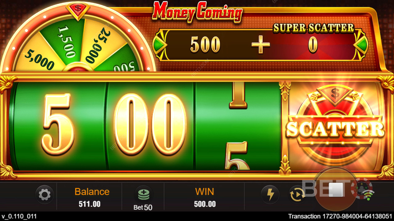 Money Coming Überprüfung durch BETO Slots
