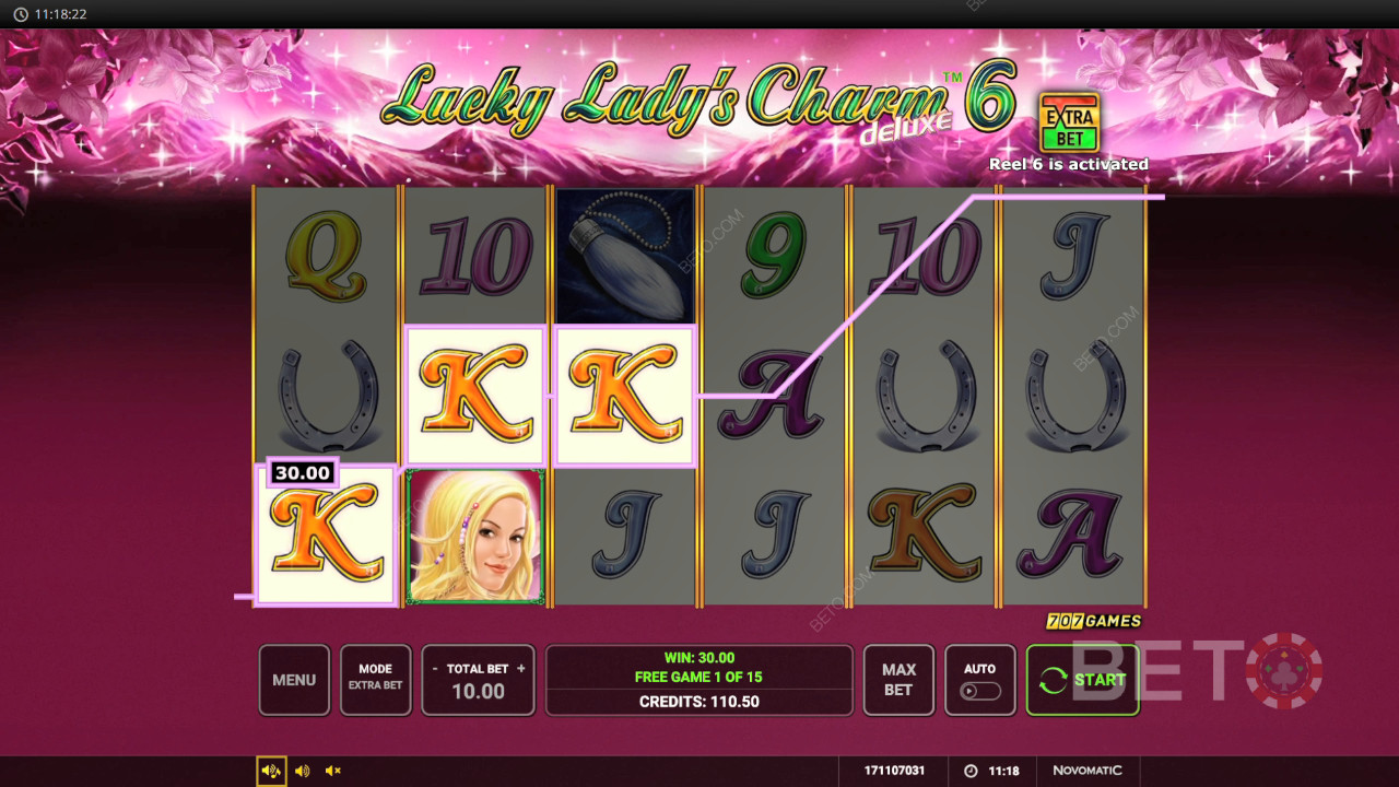 Gewinnen Sie das 12.804-fache Ihres Einsatzes mit dem Lucky Lady