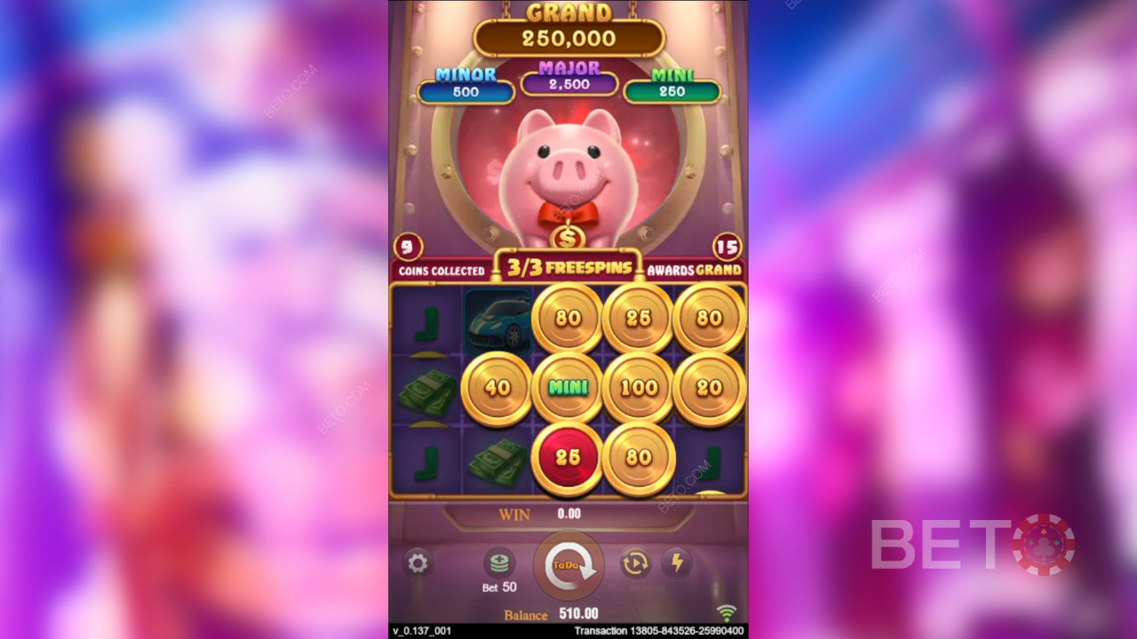 Wie man 3 Lucky Piggy von TaDa Gaming spielt