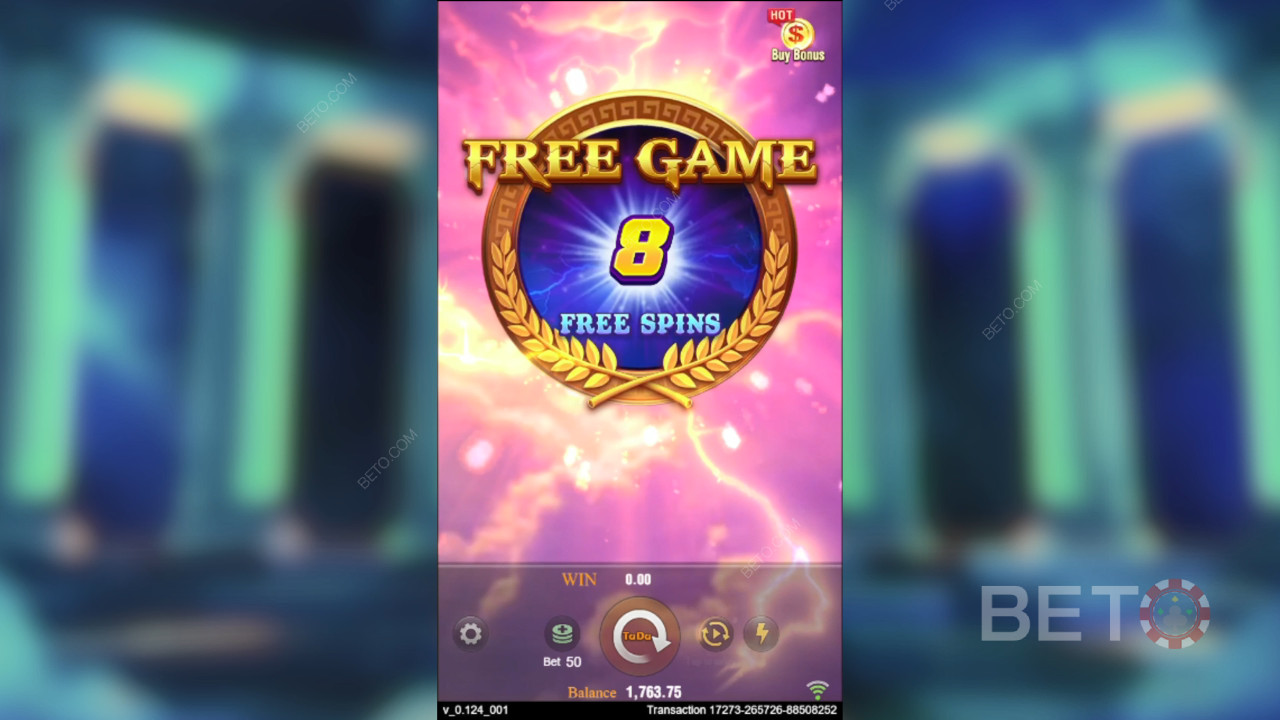 Gewinnen Sie das 10.000-fache Ihres Einsatzes im Zeus Video Slot!