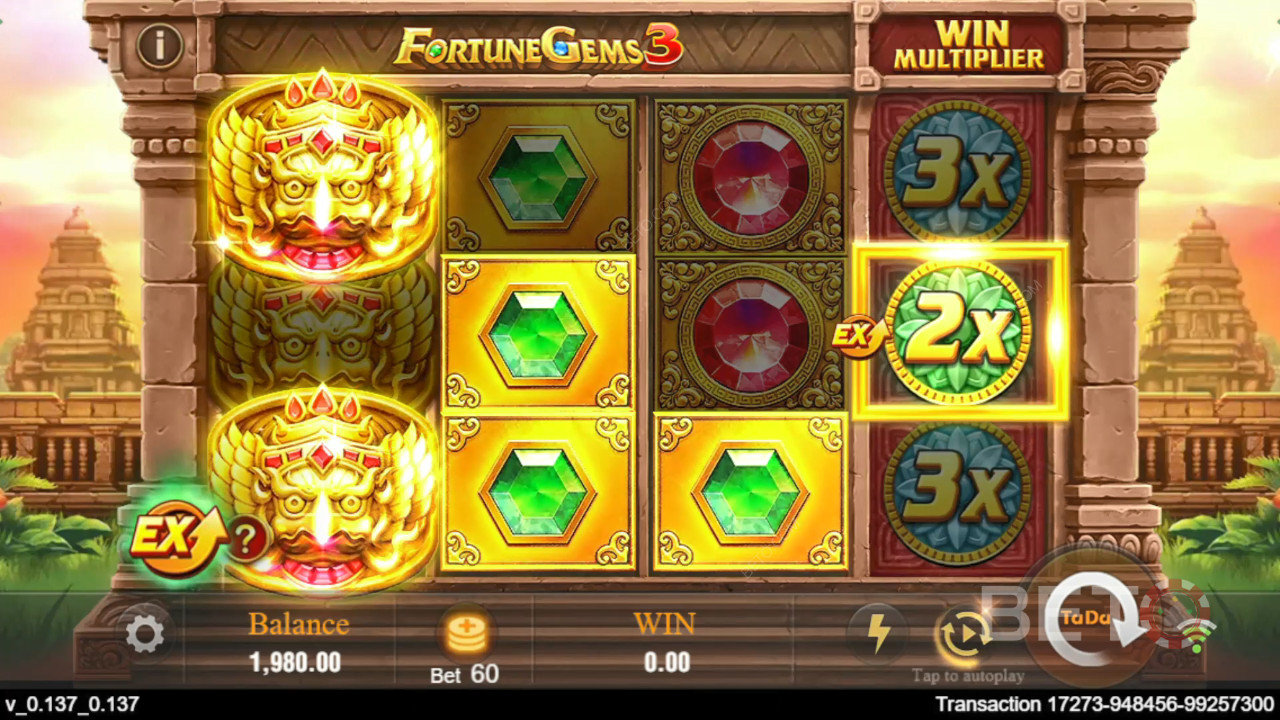 Wie spielt man Fortune Gems 3 von TaDa Gaming?