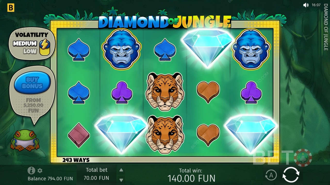 Diamond Of Jungle Überprüfung durch BETO Slots