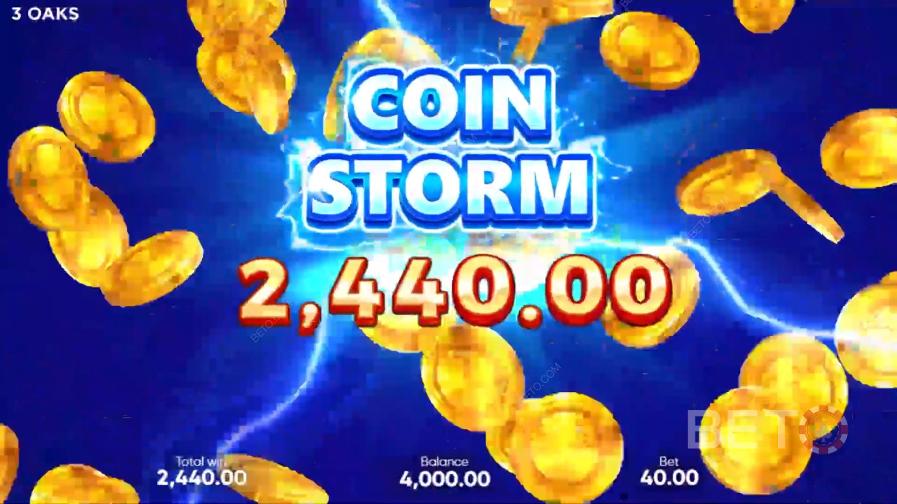 Gewinnen Sie das 500-fache Ihres Einsatzes in der Coin Up: Lightning Spielautomat!