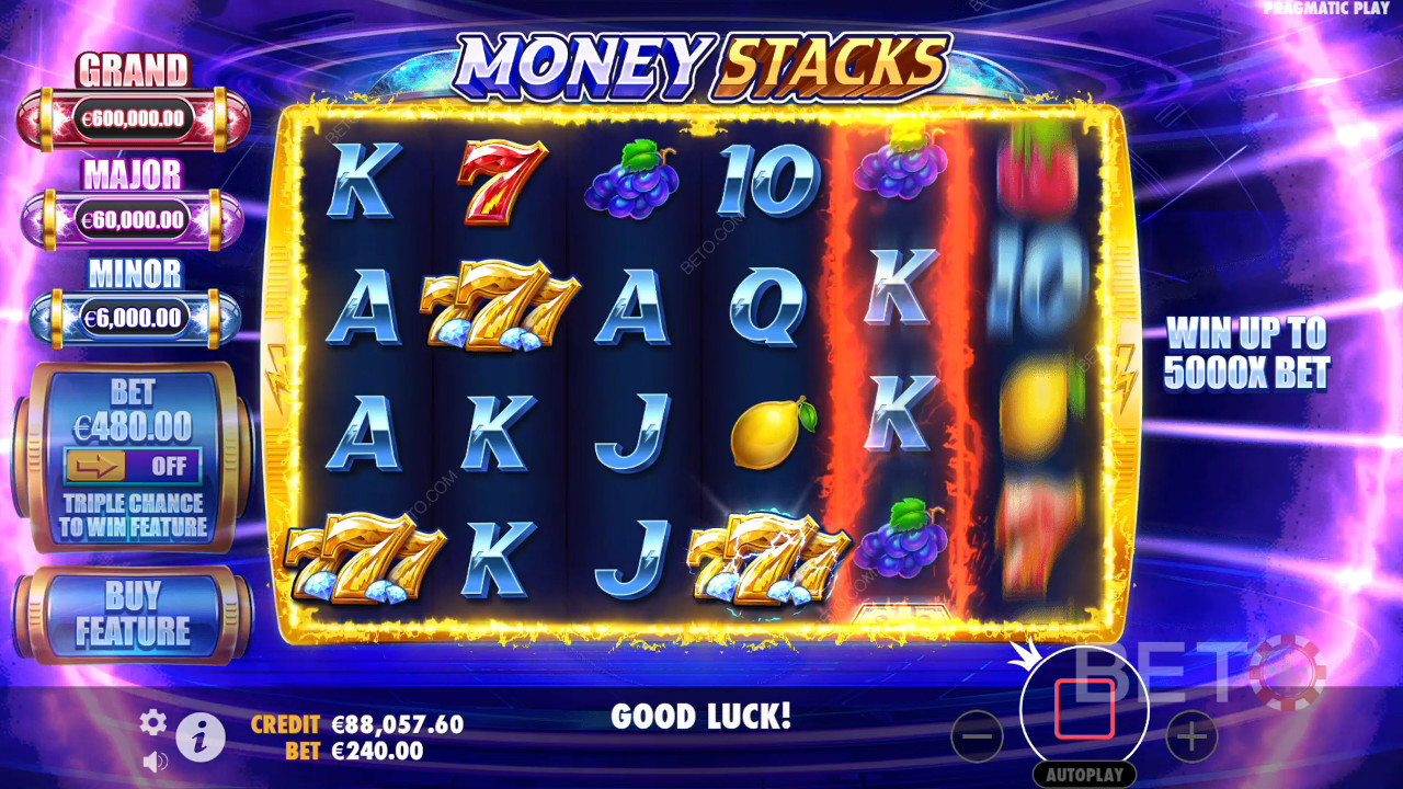 Money Stacks Überprüfung durch BETO Slots