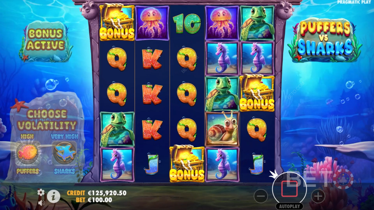 Puffers Vs Sharks Überprüfung durch BETO Slots