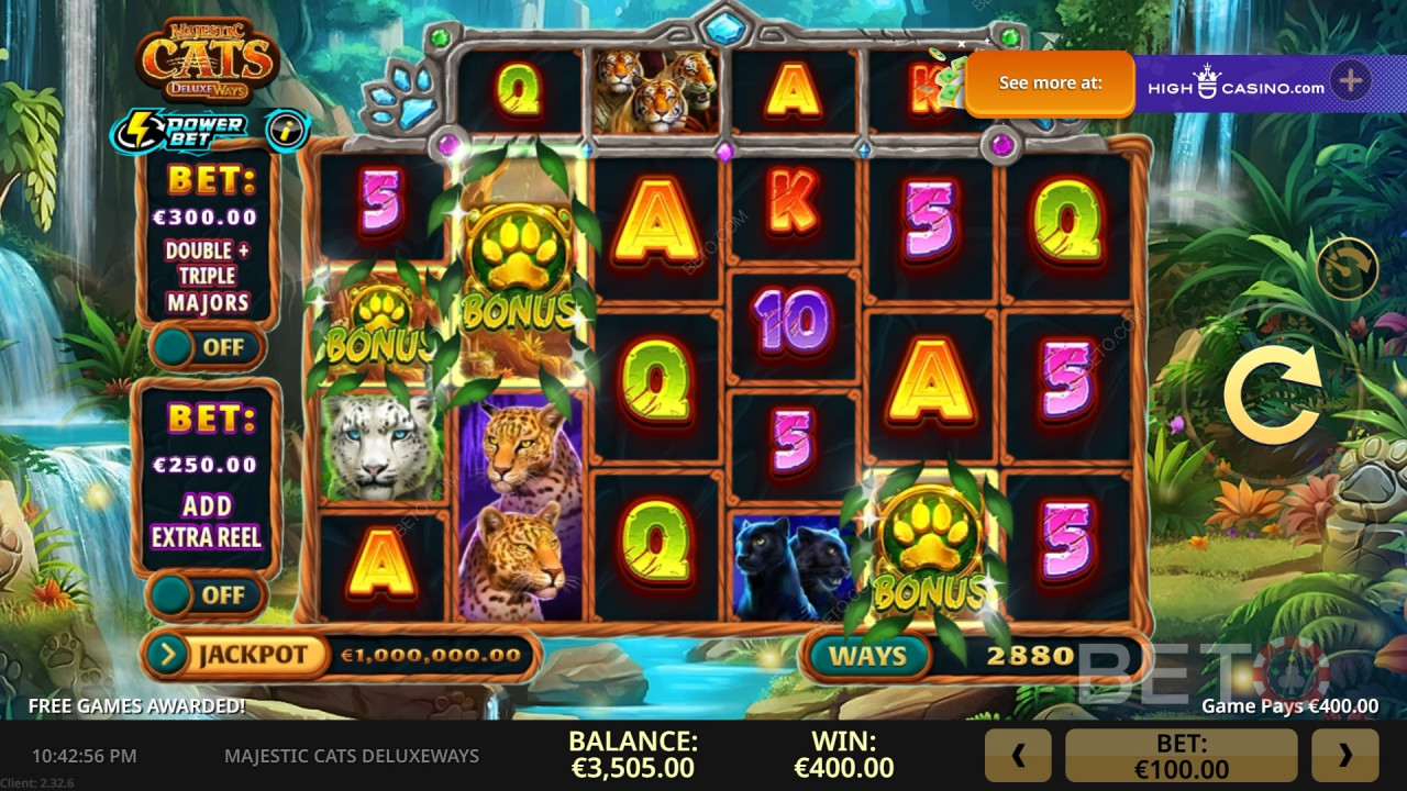 Majestic Cats DeluxeWays Überprüfung durch BETO Slots