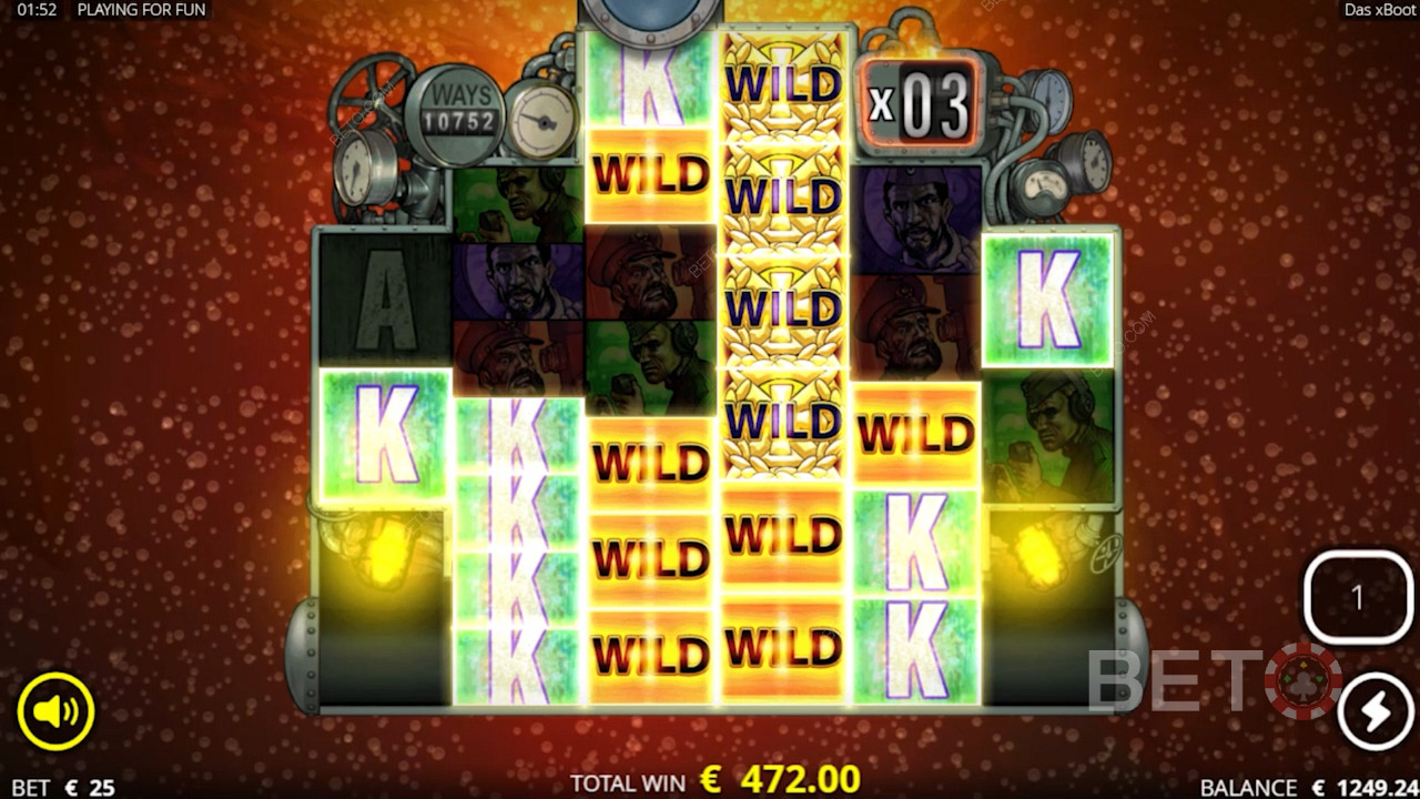 Profitieren Sie von einer Vielzahl spannender und kreativer Bonus-Gimmicks im Das xBoot Slot