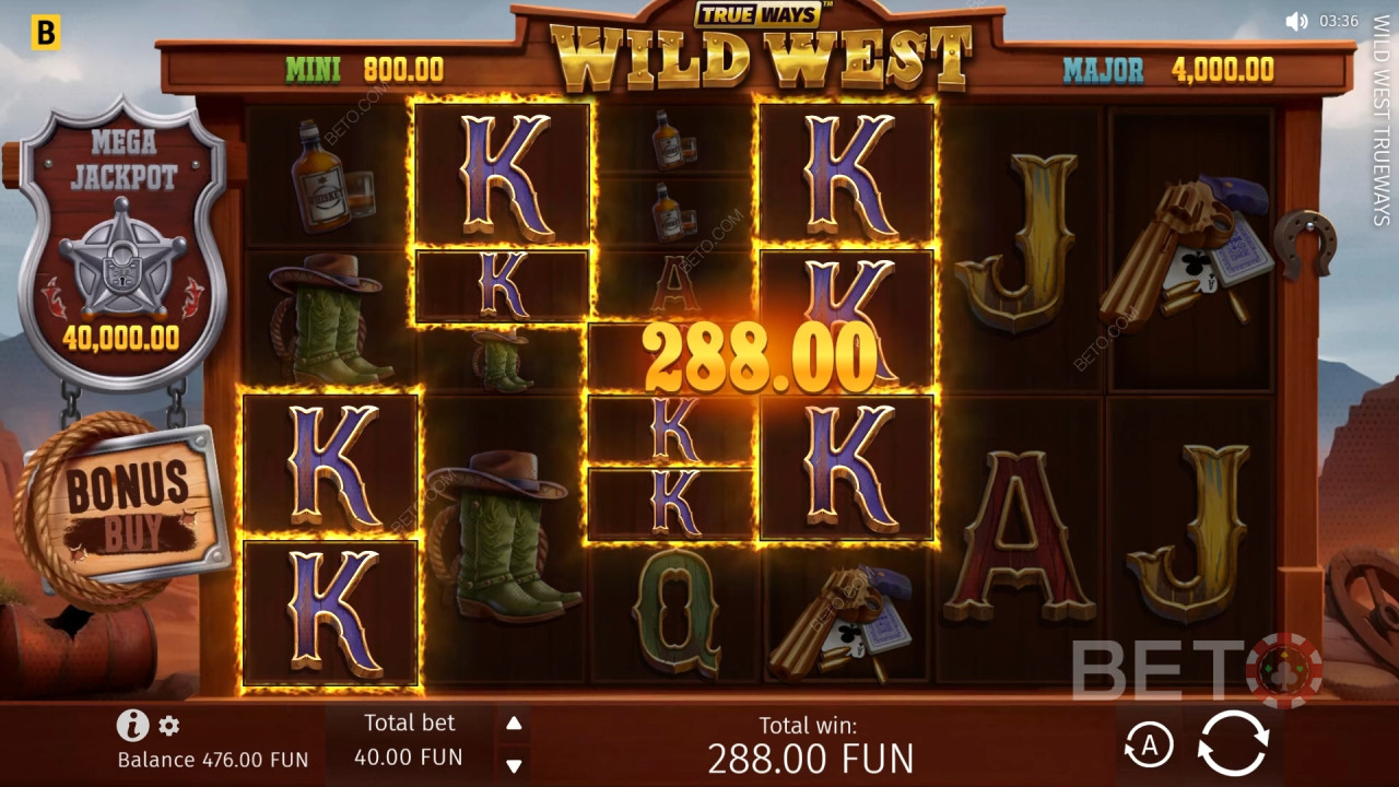 Wild West Trueways Überprüfung durch BETO Slots