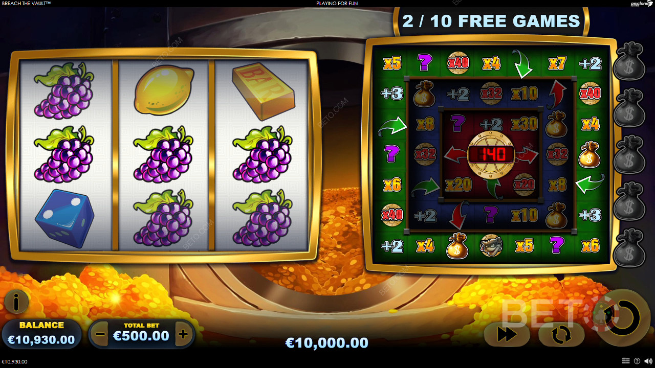 Breach The Vault Video Slot - Endgültiges Urteil