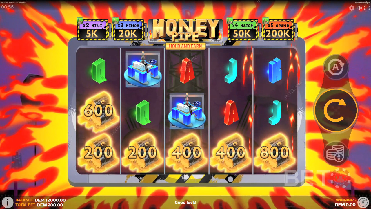 Money Pipe Überprüfung durch BETO Slots