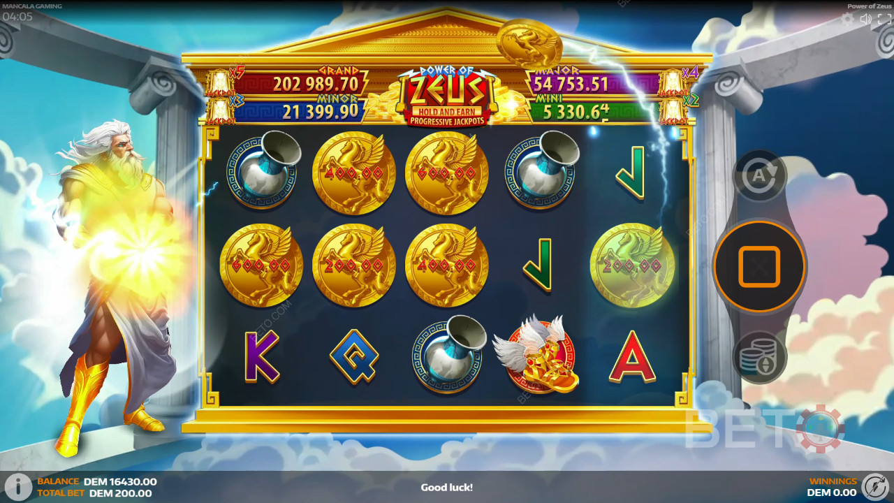 Power of Zeus Überprüfung durch BETO Slots