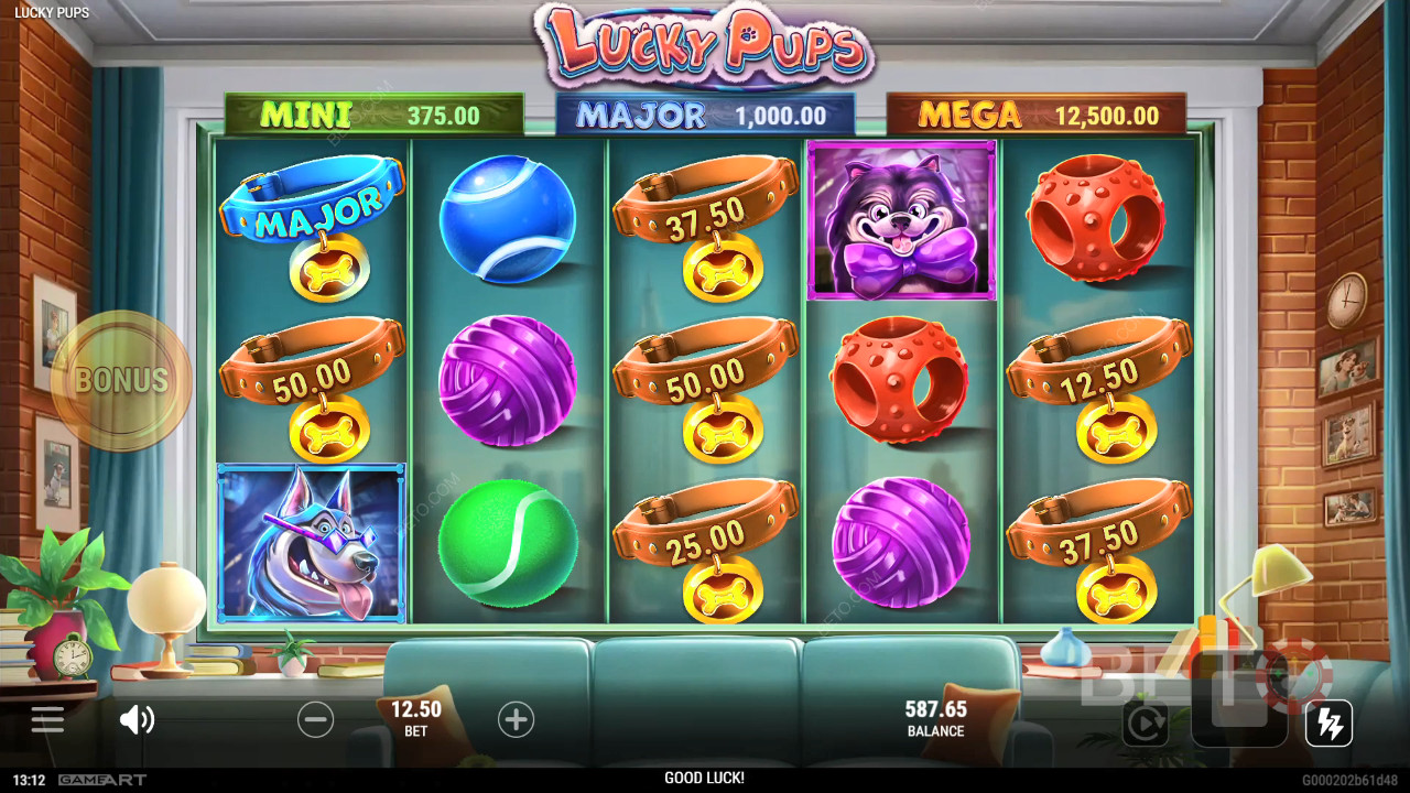 Lucky Pups Überprüfung durch BETO Slots