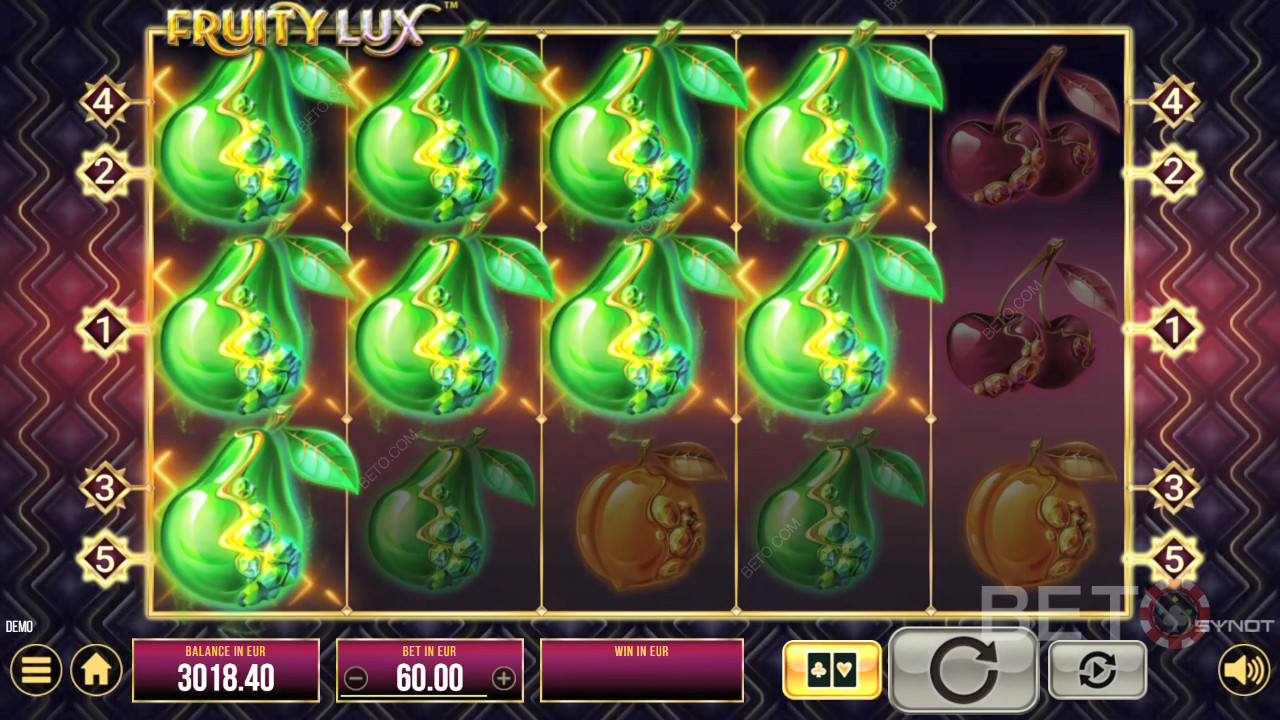 Fruity Lux Überprüfung durch BETO Slots