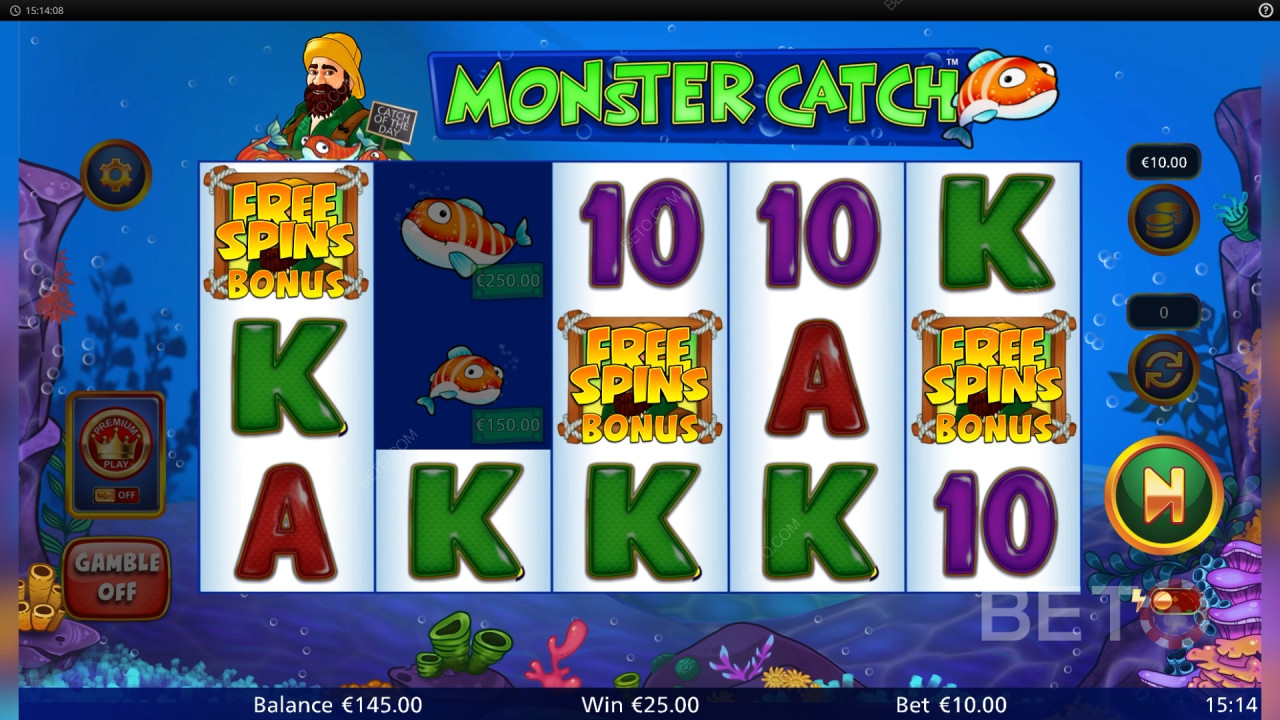 Monster Catch Überprüfung durch BETO Slots