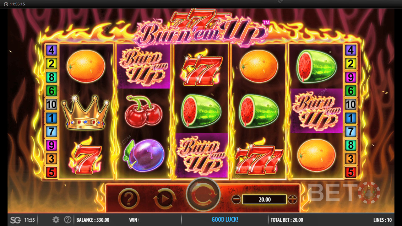 777 Burn' Em Up Kostenlos Spielen