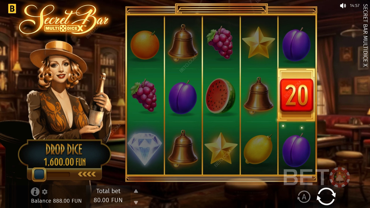 Secret Bar Multi Dice X Überprüfung durch BETO Slots