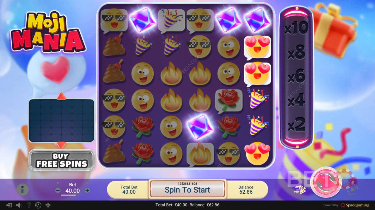 Moji Mania Überprüfung durch BETO Slots
