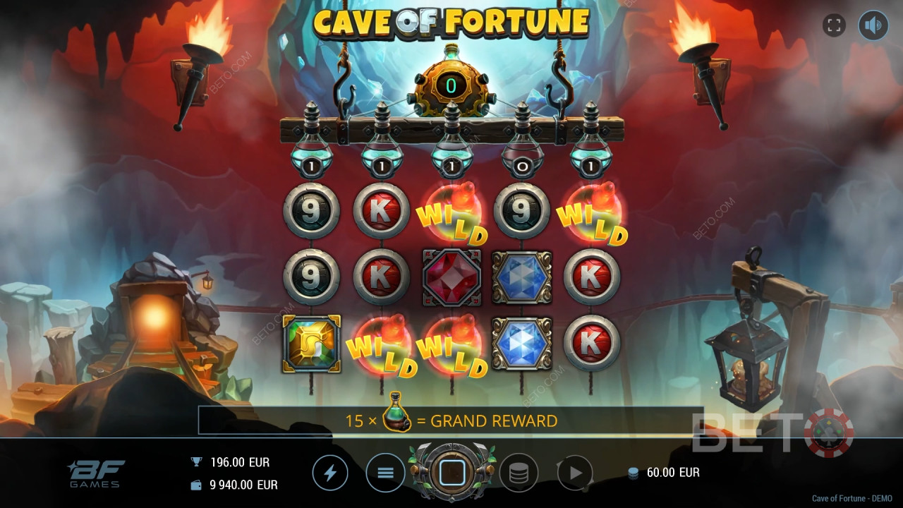Cave of Fortune Überprüfung durch BETO Slots