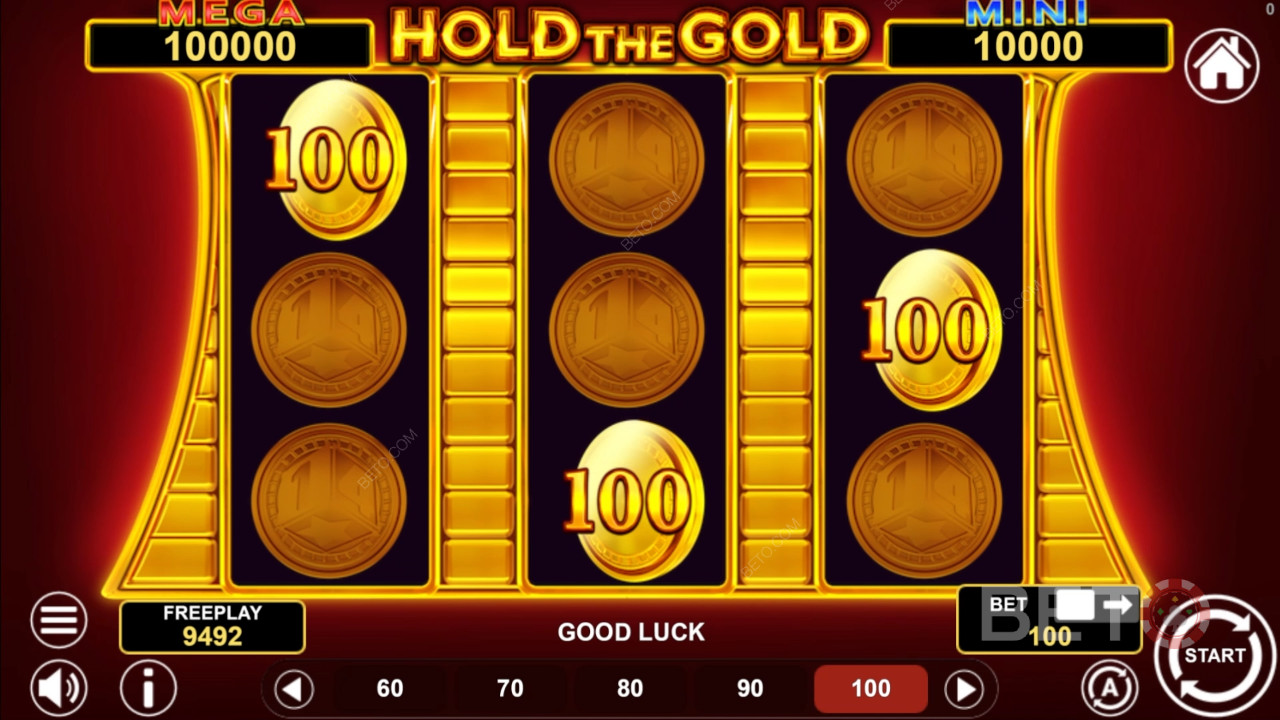 Hold The Gold Überprüfung durch BETO Slots