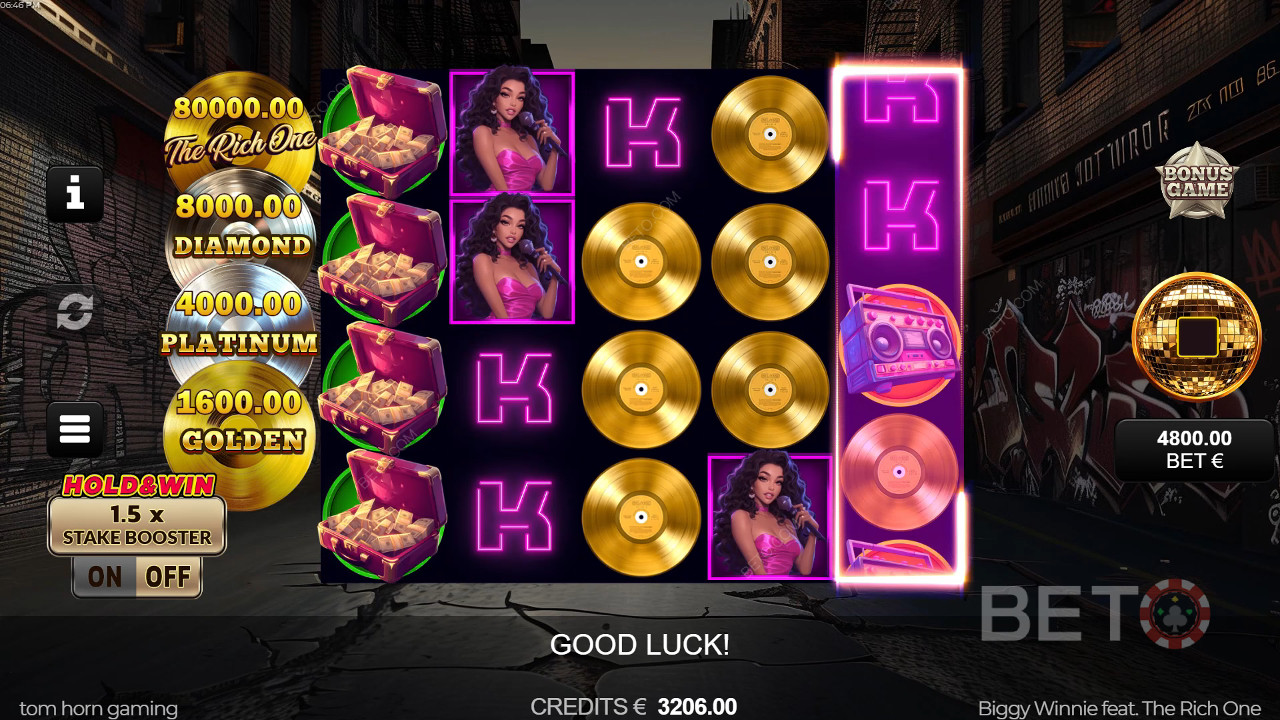 Biggy Winnie feat. The Rich One Überprüfung durch BETO Slots