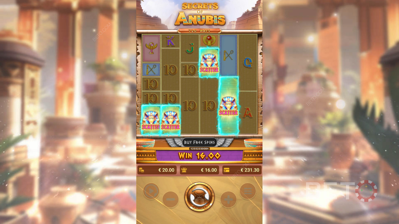 Secrets of Anubis Überprüfung durch BETO Slots