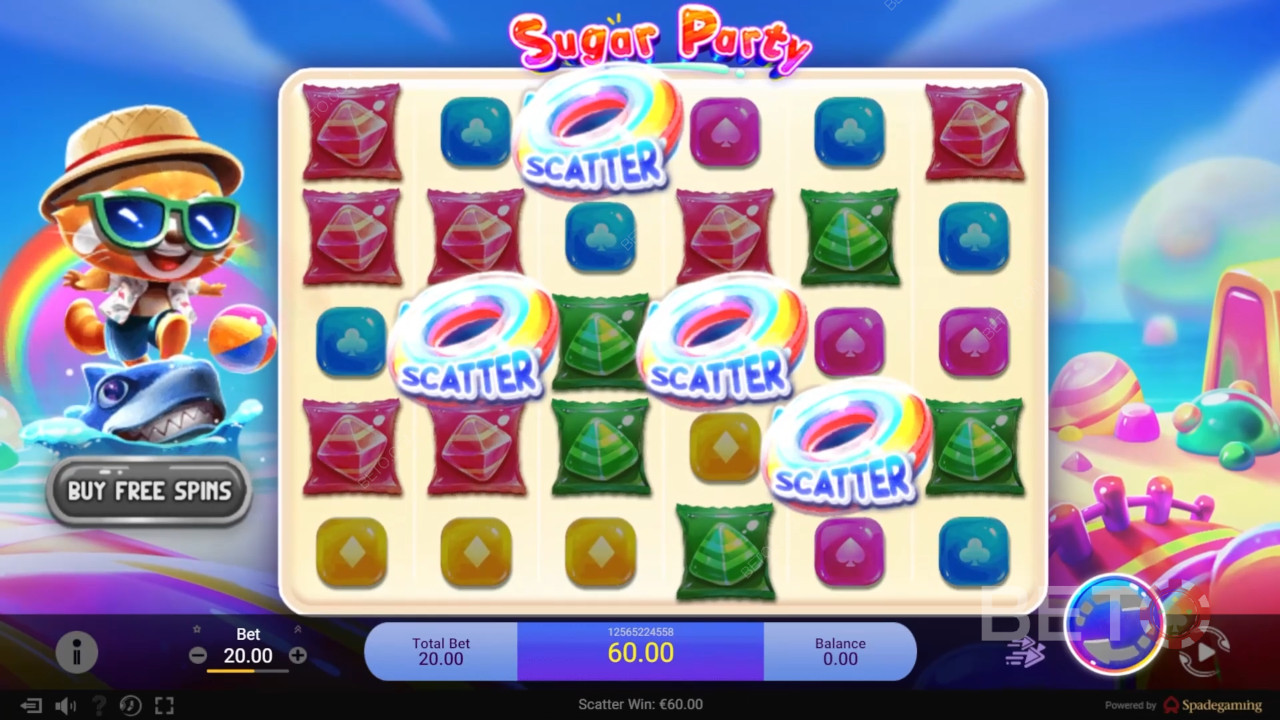 Sugar Party Überprüfung durch BETO Slots
