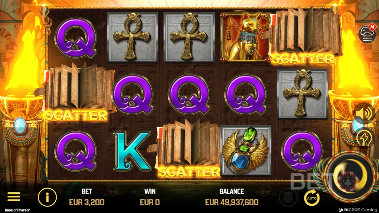Book of Pharaoh Überprüfung durch BETO Slots