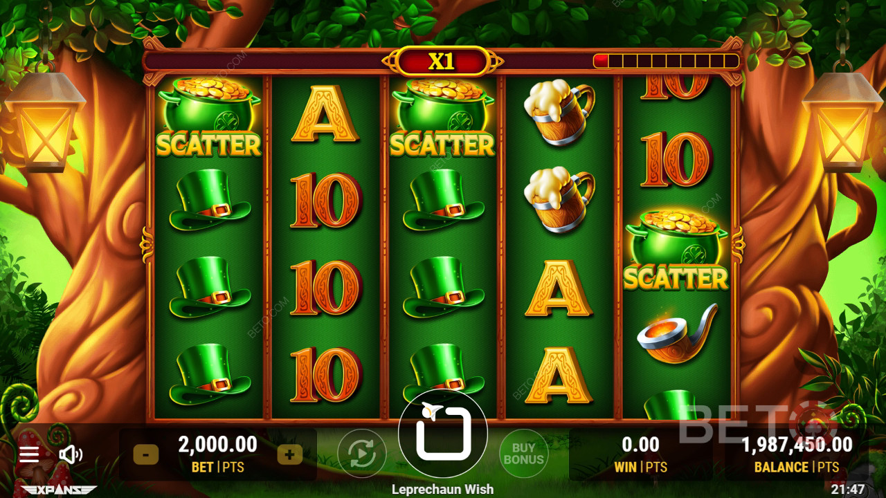 Leprechaun Wish Überprüfung durch BETO Slots