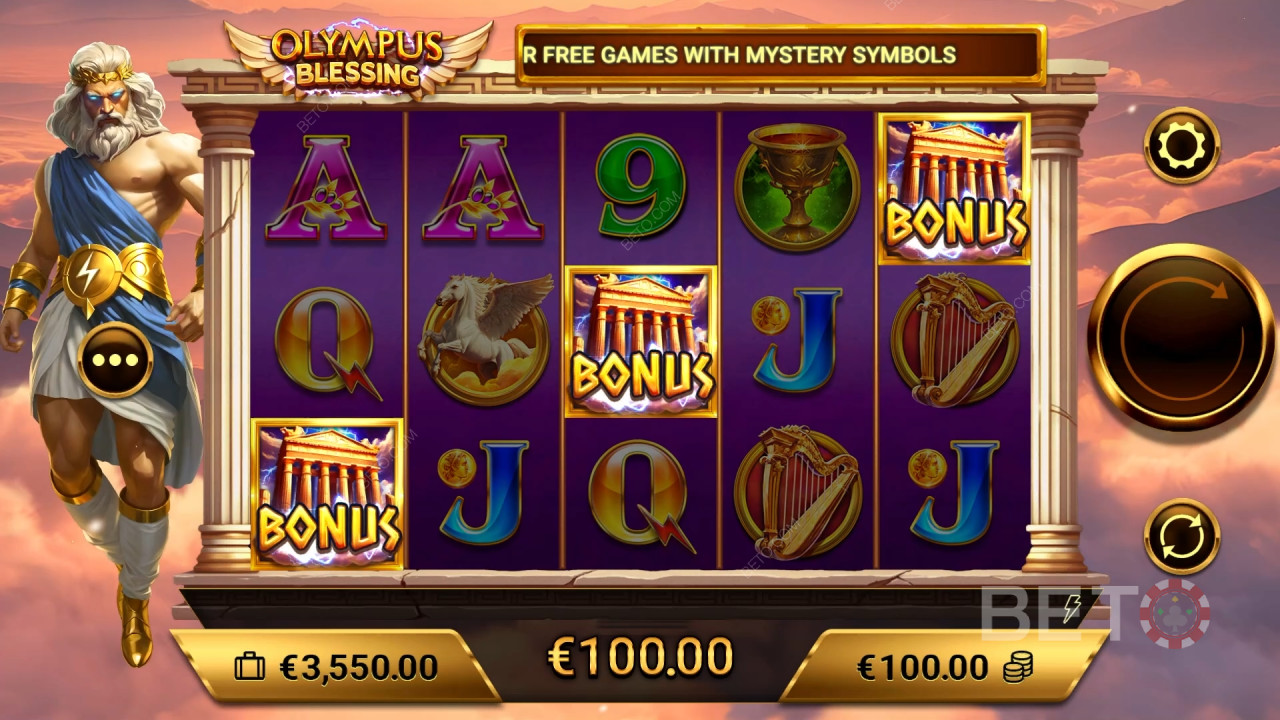 Olympus Blessing Überprüfung durch BETO Slots
