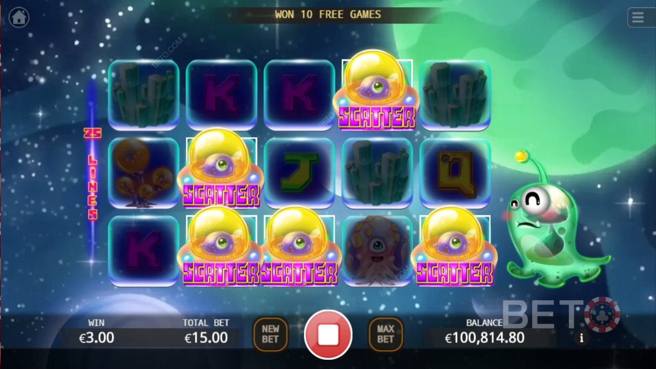 Alien Tour Überprüfung durch BETO Slots