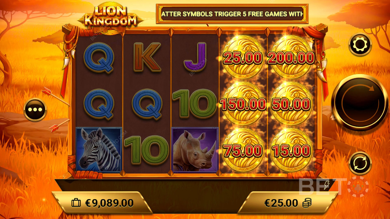 Lion Kingdom Überprüfung durch BETO Slots