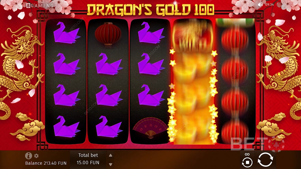 Die Origami-Symbole von Dragon