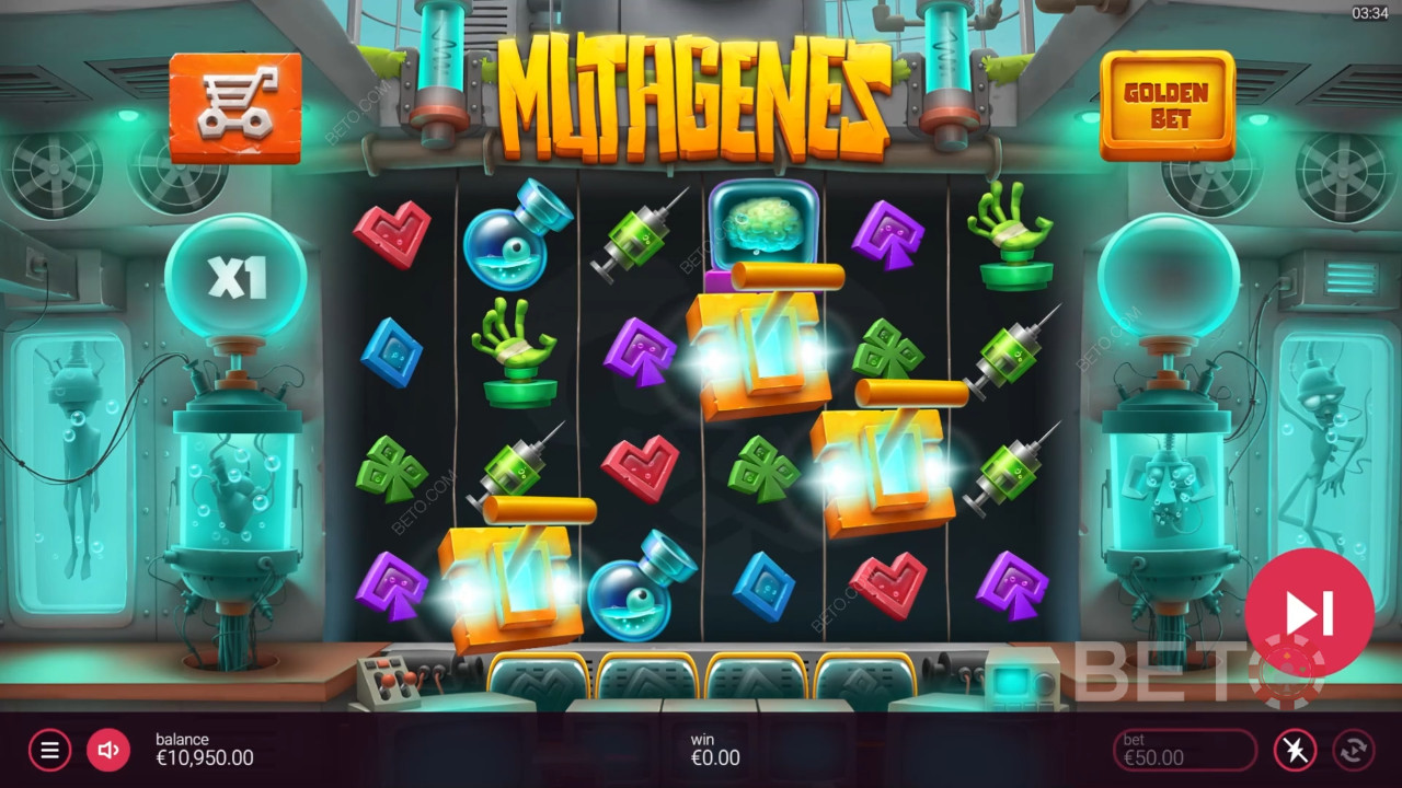 Mutagenes Überprüfung durch BETO Slots