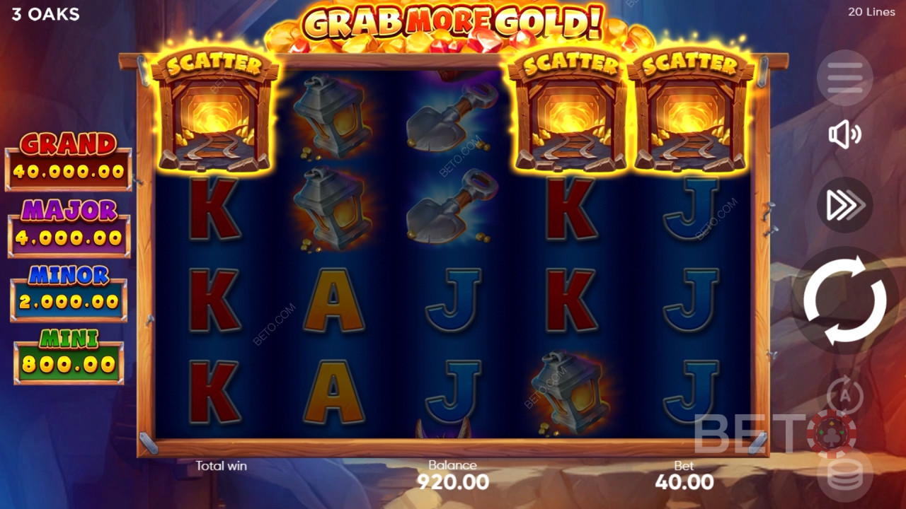 Holen Sie sich mehr Gold! Überprüfung durch BETO Slots