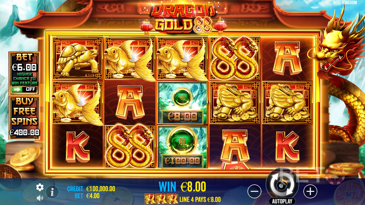 Sollten Sie Dragon Gold 88 spielen?