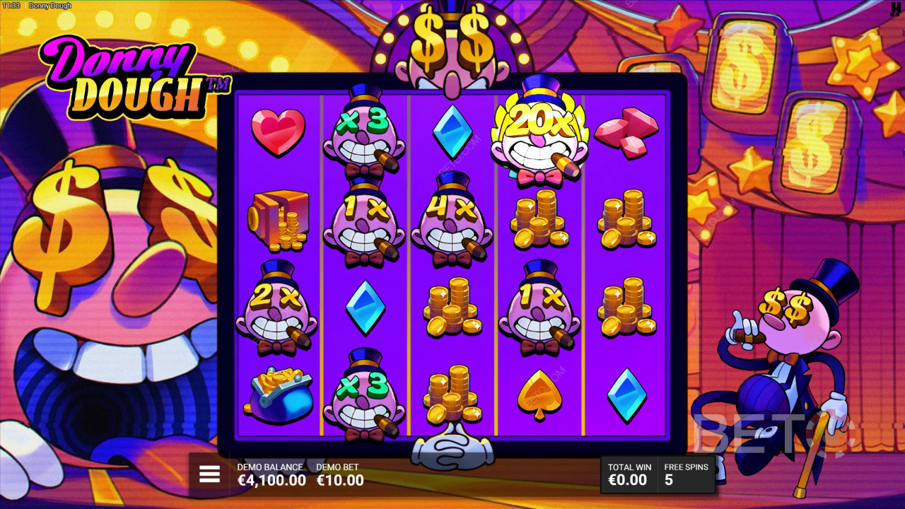 Donny Dough Überprüfung durch BETO Slots