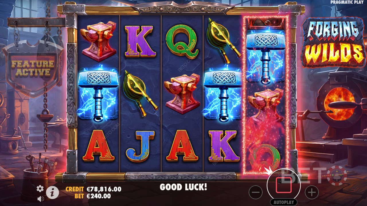 Forging Wilds Überprüfung durch BETO Slots