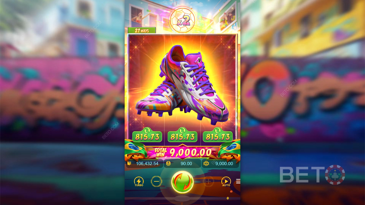 Erklärte Bonusfunktionen in Futebol Fever von PG Soft