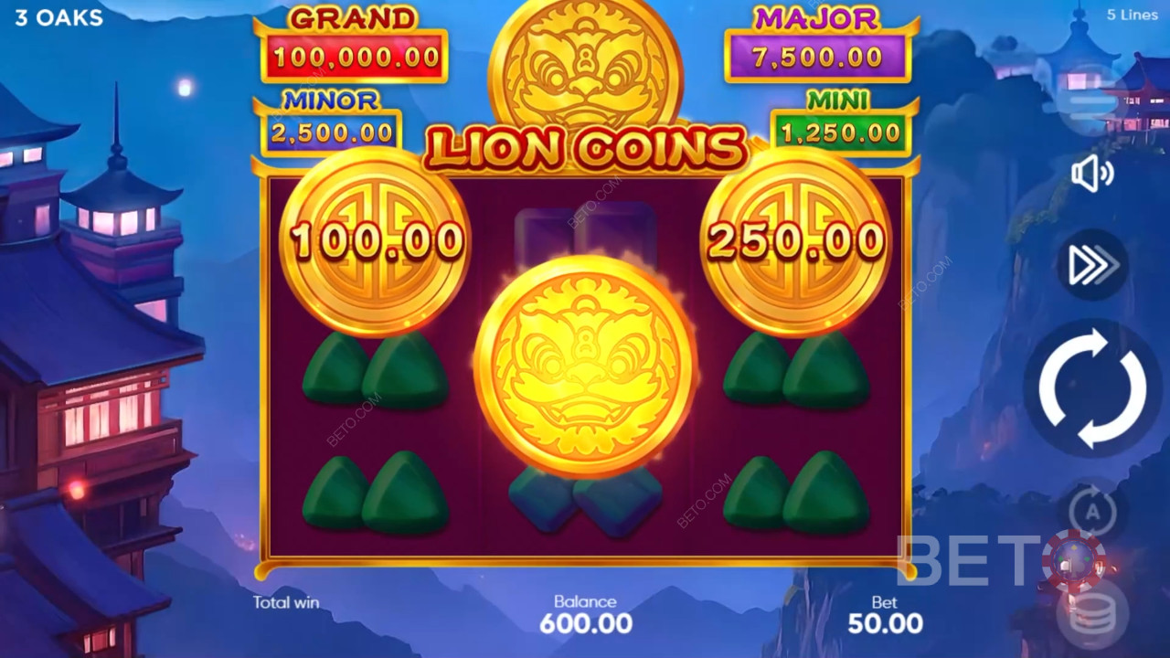 Lion Coins Überprüfung durch BETO Slots