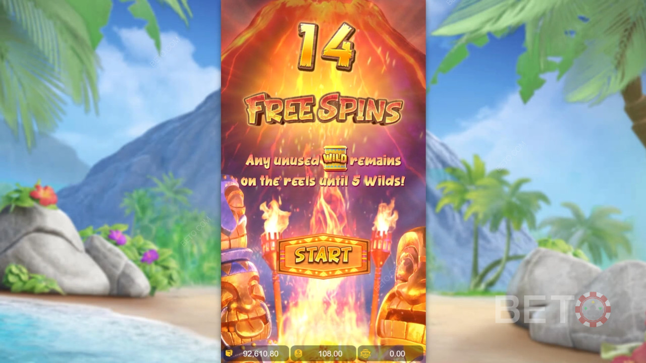Gewinnen Sie das 2.500-fache Ihres Einsatzes beim Hawaiian Tiki Slot Online!