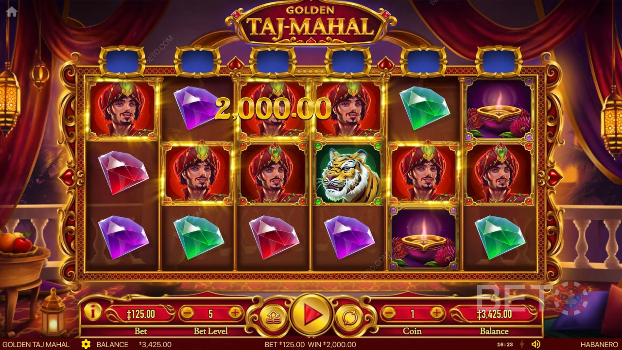 Golden Taj Mahal Überprüfung durch BETO Slots
