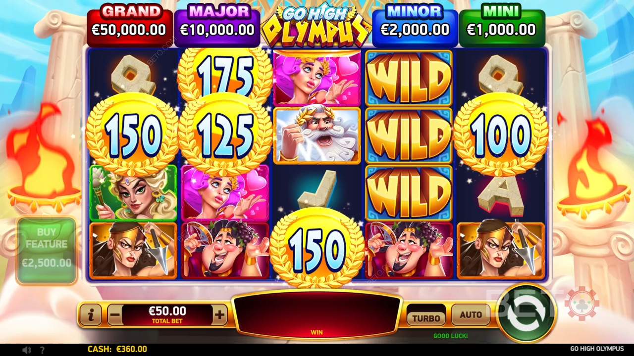 Go High Olympus Überprüfung durch BETO Slots