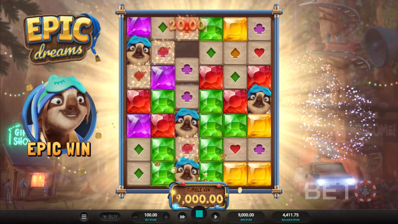 Epic Dreams Überprüfung durch BETO Slots