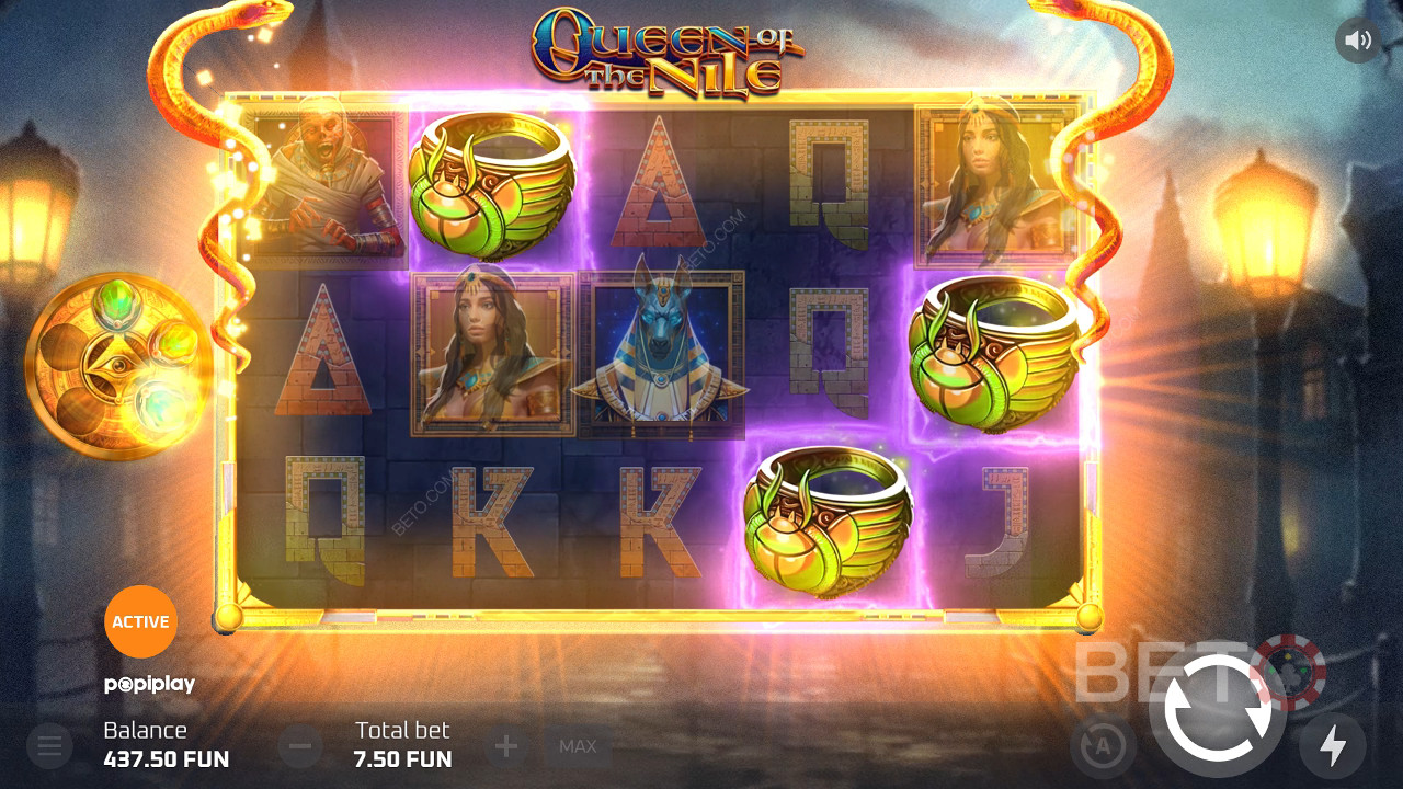 Königin des Nils Überprüfung durch BETO Slots